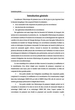 Circuit de pilotage integre pour transistor de puissance