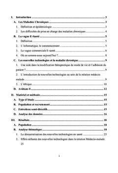Perception des medecins generalistes sur l'utilisation de la e-sante