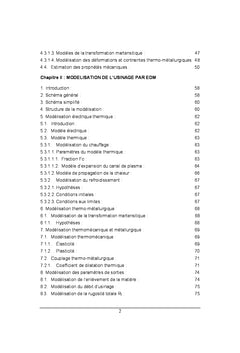 Modelisation et simulation numerique de l'usinage par electroerosion