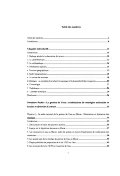 La geopolitique de l'amenagement de l'eau A Dades, Maroc