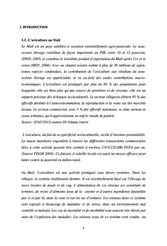 L'évaluation des incidences financières de la maladie de Gumboro