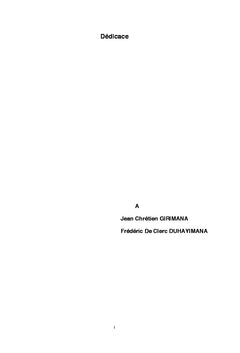 La fiscalite au Burundi au regard de la fiscalite optimale
