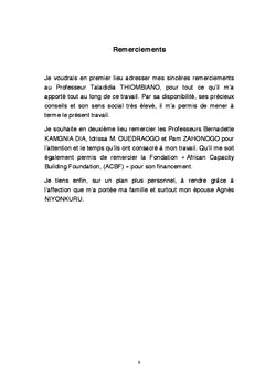 La fiscalite au Burundi au regard de la fiscalite optimale