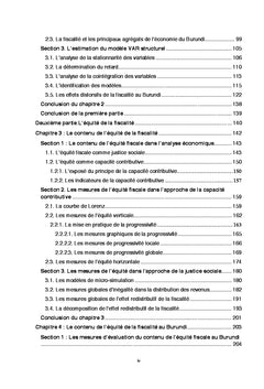 La fiscalite au Burundi au regard de la fiscalite optimale