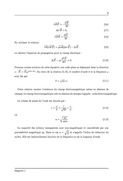 Cristaux photoniques unidimensionnels