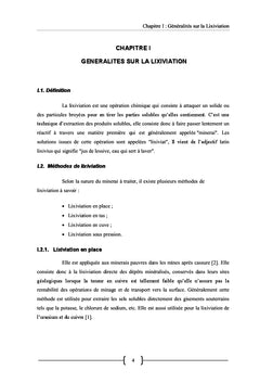 Lixiviation selective en tas des minerais cupriferes A BOSS MINING