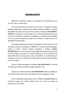 Synthèse et évaluation physico- chimique des amphiphiles du D-xylose