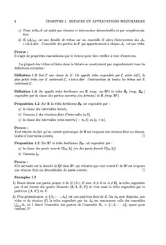 Mesure et intégration
