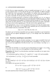 Mesure et intégration