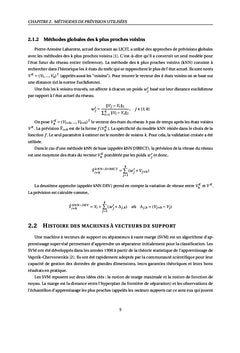 Apprentissage statistique appliquées à la prévision du trafic routier