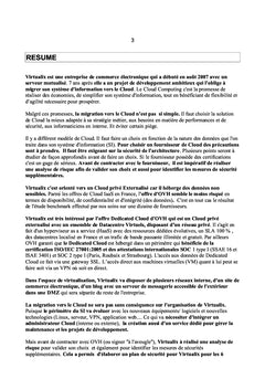 Migration vers le Cloud : cas Virtualix