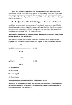 Eléments de biologie clinique et biodiversité