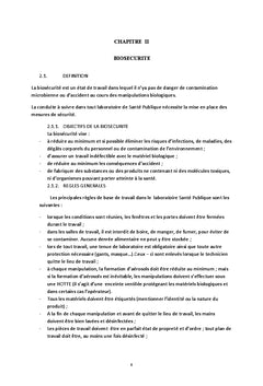 Eléments de biologie clinique et biodiversité