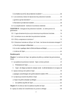 Savoirs et innovations dans les productions localisées