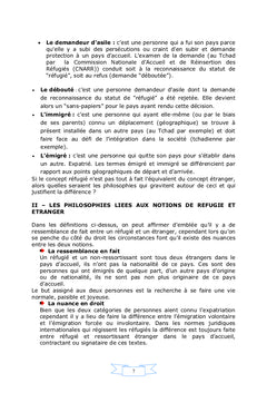 L'acces a l'emploi des refugies au Tchad mythe ou realite