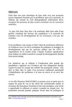 Cas du Burkina Faso