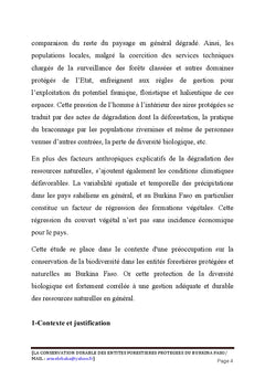 Cas du Burkina Faso