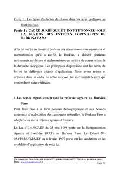 Cas du Burkina Faso