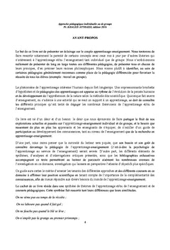 Didactique de l'apprentissage-enseignement