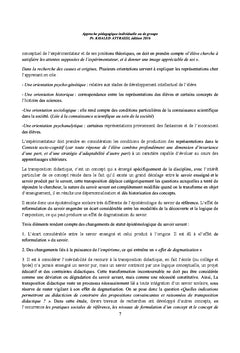 Didactique de l'apprentissage-enseignement