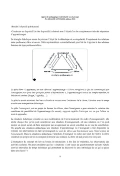 Didactique de l'apprentissage-enseignement