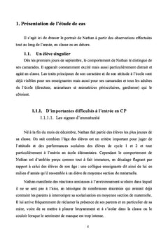 L'entrée dans l'écrit chez un élève à besoins éducatifs particuliers