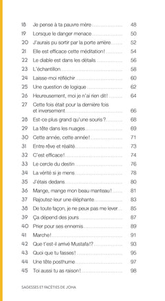 Sagesses et facéties de JOHA - 70 contes spirituels et leurs messages cachés