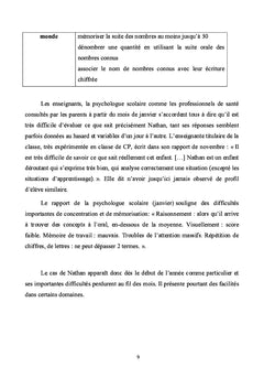 L'entrée dans l'écrit chez un élève à besoins éducatifs particuliers
