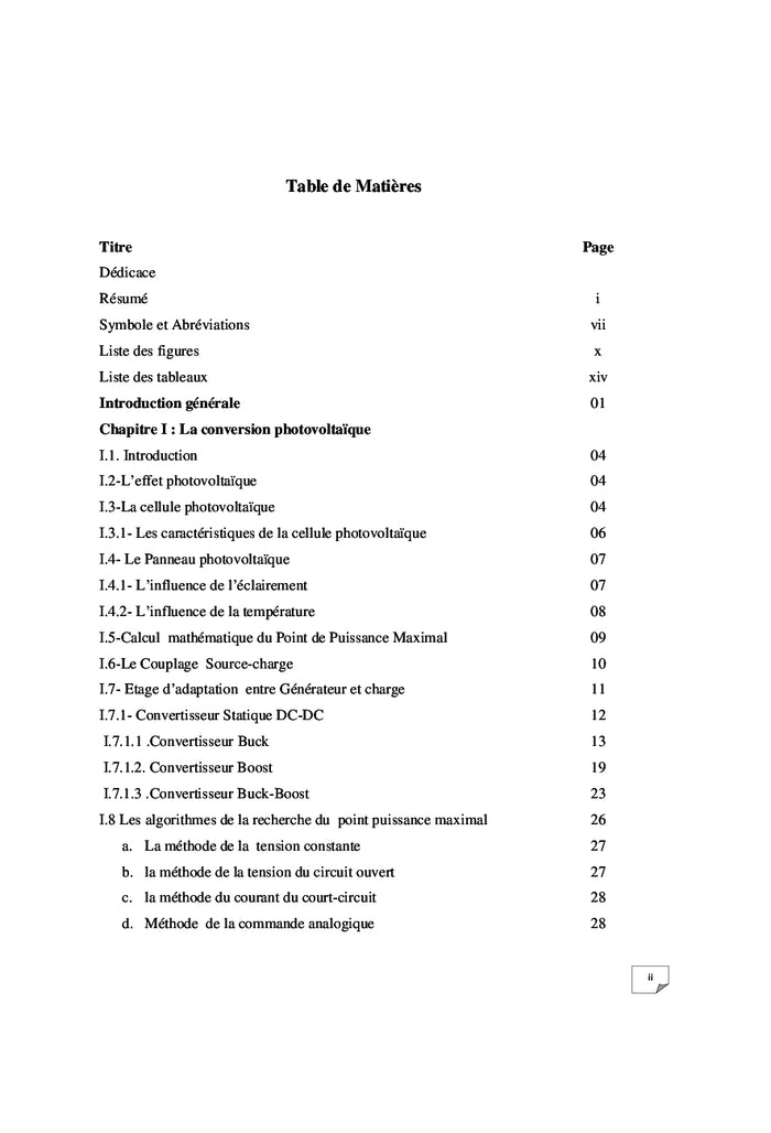 Etude technico- économique d'un système hybride photovoltaïque-diesel.