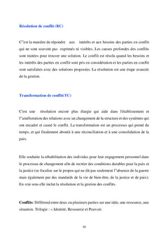 Module de formation