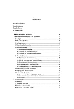 Effet antioxydant des vinaigres de fruits sur la dyslipidemie