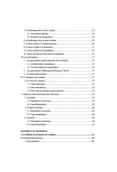 Effet antioxydant des vinaigres de fruits sur la dyslipidemie