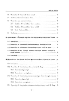 Contributoin À L'observation De La Machine Asynchrone