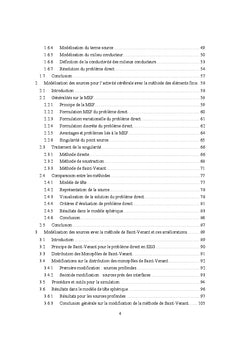 Modèle de source pour le problème direct en EEG
