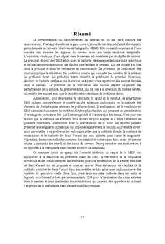 Modèle de source pour le problème direct en EEG