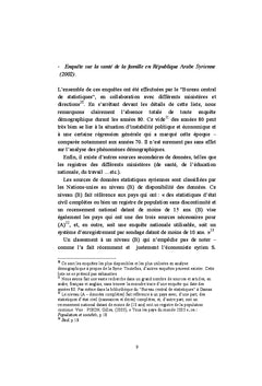 L'évolution de la fécondité en Syrie depuis l'indépendance : 1946-2005