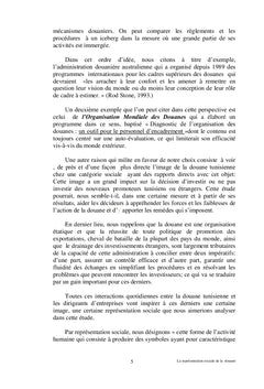 La représentation sociale de la douane chez les chefs d'entreprises