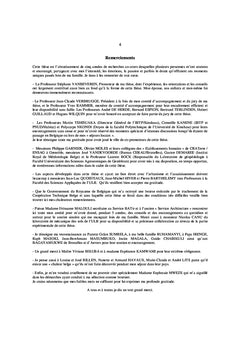 Perspectives d'amélioration des logements de terre crue en climat tropical