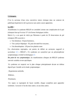 Prévalence de l'insuffisance rénale aiguë dans le Hellp syndrome