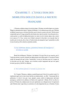 La place des mobilites douces dans les villes moyennes