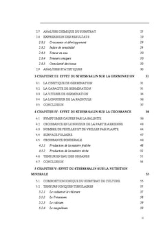 Reponses physiologiques de trois varietes de pasteque
