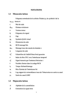 Analyse de performance des techniques MISO appliquees au norme DVB-T2