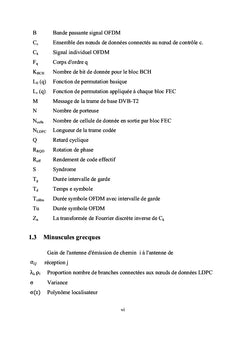 Analyse de performance des techniques MISO appliquees au norme DVB-T2