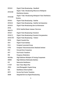 Analyse de performance des techniques MISO appliquees au norme DVB-T2