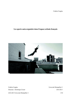 Les sports auto-organises dans l'espace public