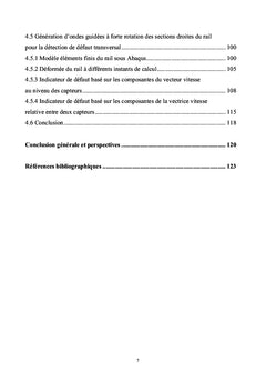 Detection de defaut transversal dans un rail