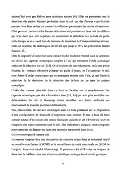 Detection de defaut transversal dans un rail