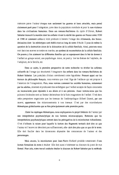 L'enfance chez Robert Sabatier