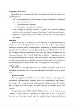 L'habitat dans le royaume Bamoun