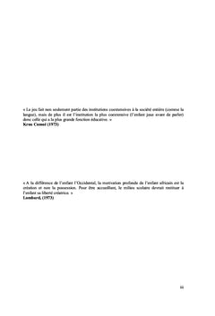 La scolarisation des jeunes africains par les jeux traditionnels Benin